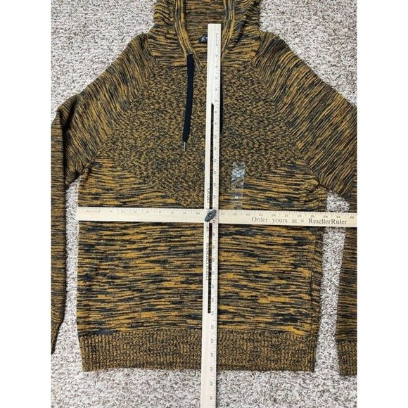 Inc International Concepts Mens Hoodie Gold Splendor Space Dye Sweatshirt M New - Picture 4 of 8